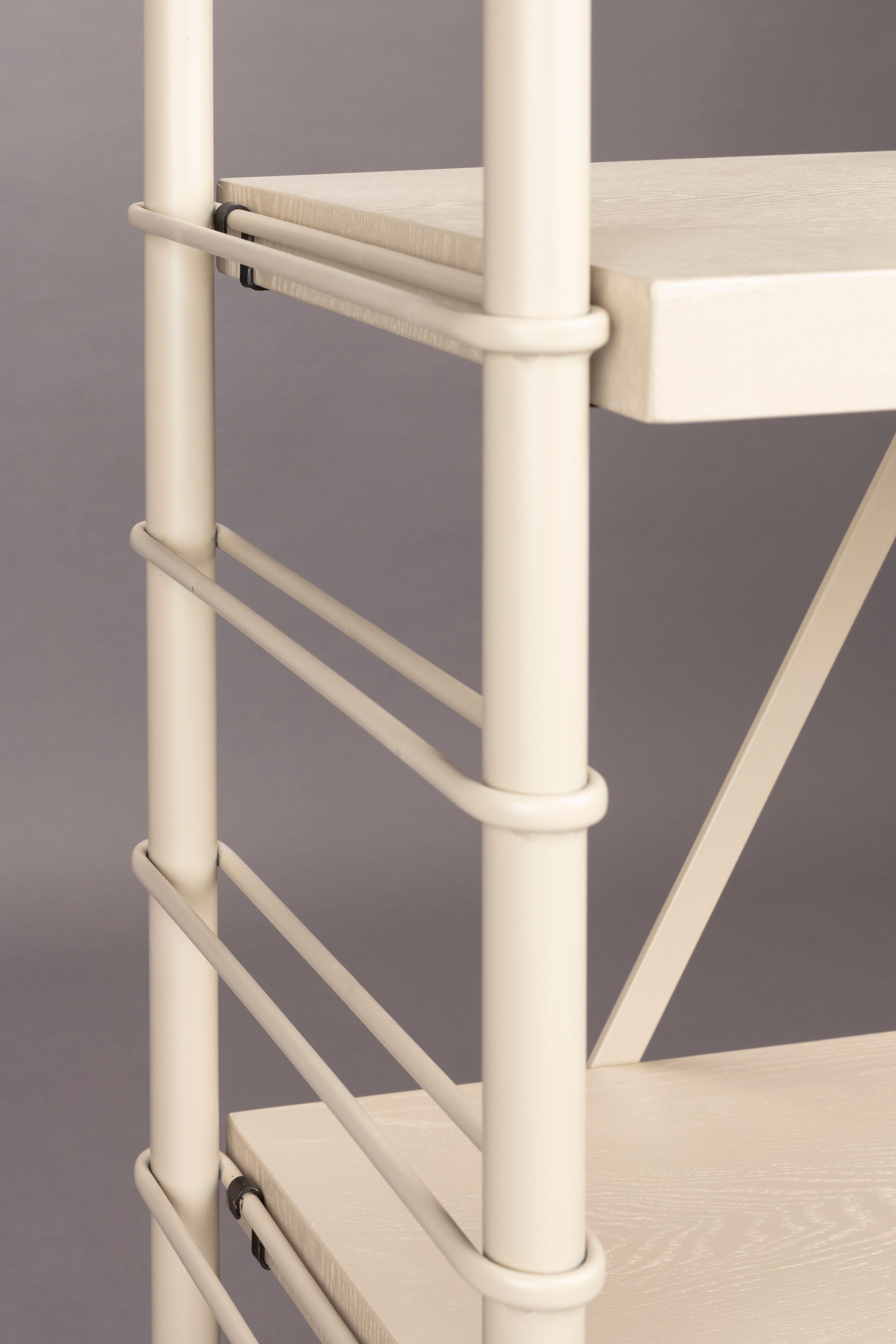 Dutchbone Iron Beige High Shelf Display Unit